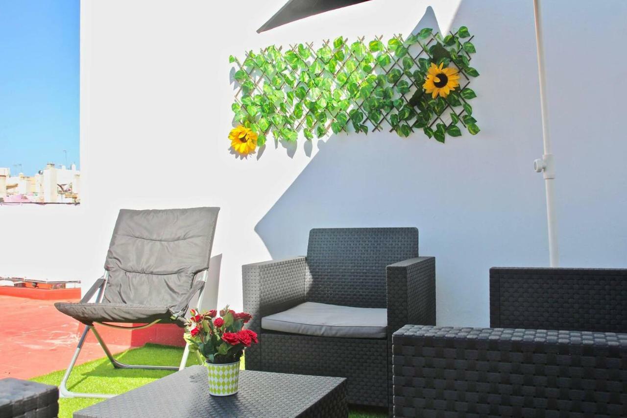 Dúplex TERRAZA DEL FALLA Cádiz Exterior foto